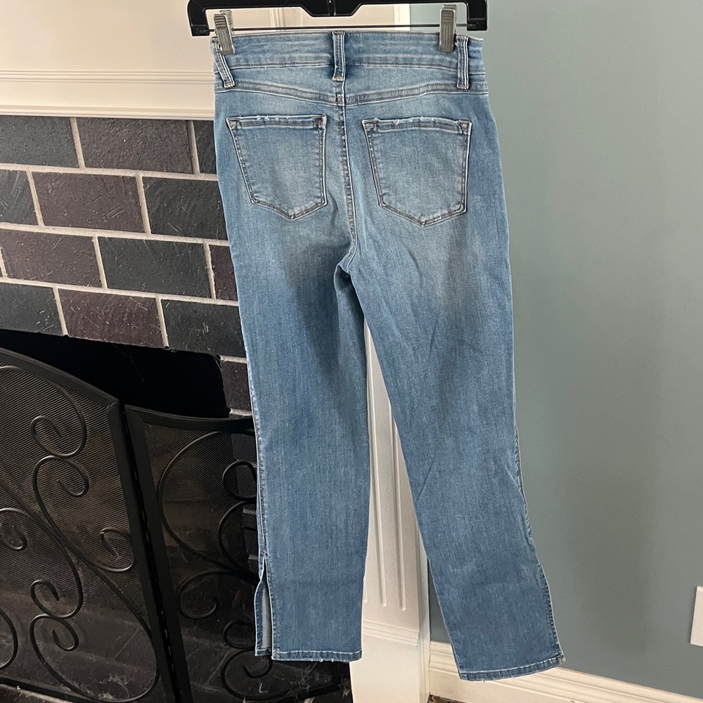 Sincerly Jules Straight leg split leg jeans - Picture 9 of 9
